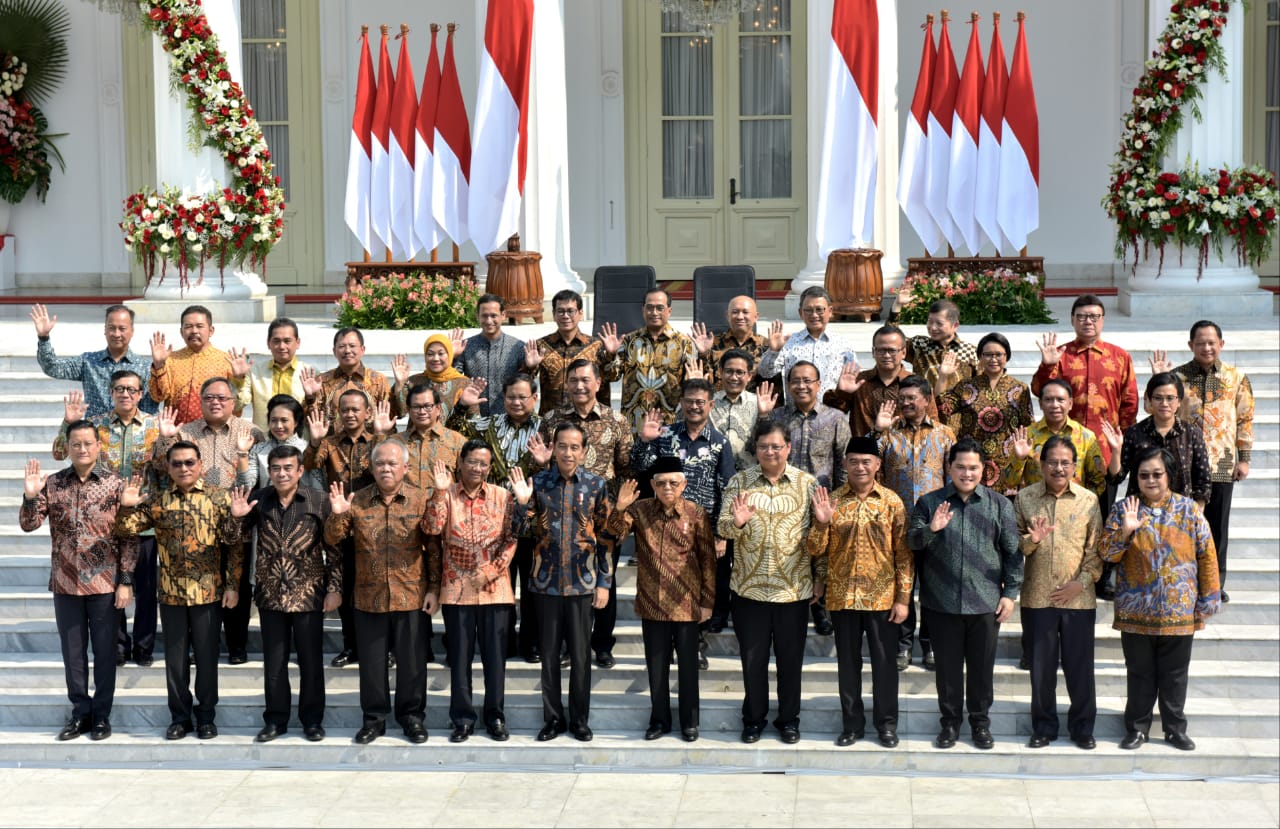 Menteri Kabinet Presiden Joko Widodo