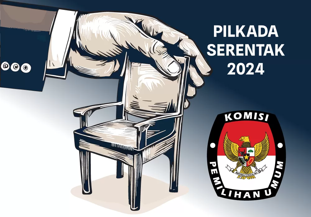 Gambar Ilustrasi Pilkada Serentak 2024 (yudy/kp).