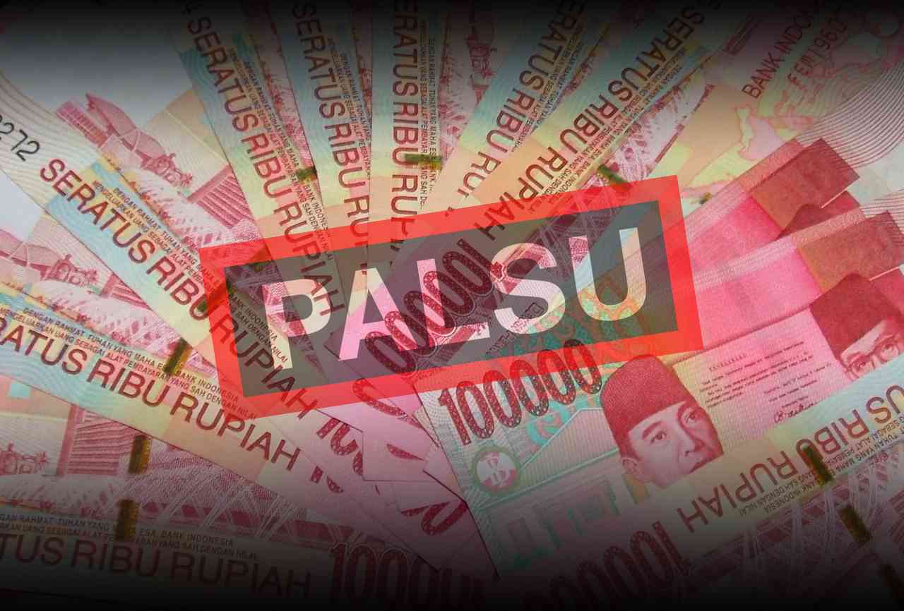 Ilustrasi Uang Palsu (www.dumaiposnews.com).